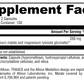 OptiMag® 125 240 Capsules Supplement Facts