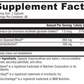 Berberine ES-5 Duo 60 Capsules Supplement Facts