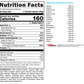 FIT Lean Food Creamy Chocolate 10 Servings Supplement Facts