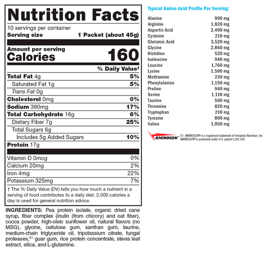 FIT Lean Food Creamy Chocolate 10 Servings