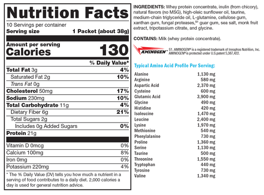 FIT Lean Food Whey Vanilla Delight 10 Servings